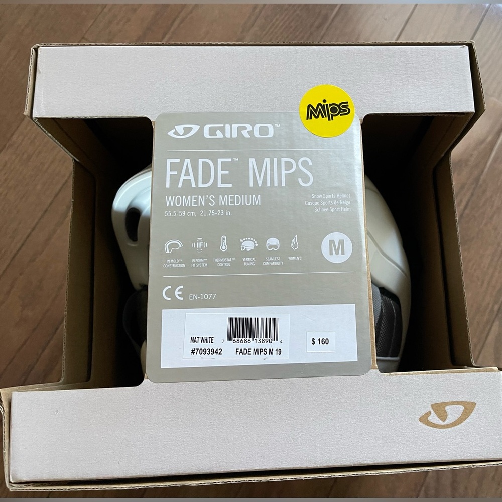 White Giro Fade MIPS Helmet